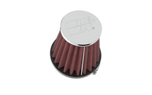 Load image into Gallery viewer, K&N Universal Chrome Filter 1 15/16 inch FLG / 3 inch Base / 2 inch Top / 3 inch Height Air Filters - Universal Fit K&N Engineering