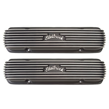 Load image into Gallery viewer, Edelbrock Valve Cover Classic Series Pontiac 1962-1979 301-455 CI V8 Black Valve Covers Edelbrock