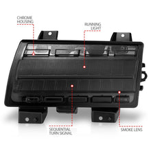 Load image into Gallery viewer, ANZO Wrangler 18-21/Gladiator 20+ LED Side Marker Lights Smoke w Sequential Signal Lights Corner ANZO