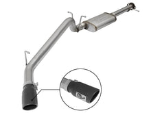 Load image into Gallery viewer, aFe Mach Force-XP Exhaust 3in CB SS 15-17 GM Colorado/Canyon 2.5L/3.6L Side Exit w/ Black Tip Catback aFe