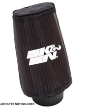 Load image into Gallery viewer, K&N Filter Wrap Drycharger Oval Tapered Black - 3.25in Base I/S Width x 2.5in Top I/S Width x 7in H Pre-Filters K&N Engineering