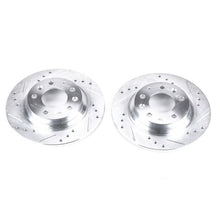 Load image into Gallery viewer, Power Stop 06-12 Ford Fusion Rear Evolution Drilled & Slotted Rotors - Pair Brake Rotors - Slot & Drilled PowerStop