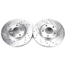 Load image into Gallery viewer, Power Stop 04-13 Mazda 3 Front Evolution Drilled & Slotted Rotors - Pair Brake Rotors - Slot & Drilled PowerStop
