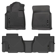 Load image into Gallery viewer, Husky Liners 08-11 Toyota Sequoia WeatherBeater Front & 2nd Seat Floor Liners (Black) Floor Mats - Rubber Husky Liners