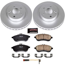 Load image into Gallery viewer, Power Stop 12-15 Mercedes-Benz C250 Front Z23 Evolution Sport Coated Brake Kit Brake Kits - Performance D&S PowerStop