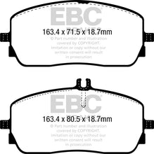 Load image into Gallery viewer, EBC 2019+ Mercedes-Benz A220 Sedan (V177) Yellowstuff Front Brake Pads Brake Pads - Performance EBC