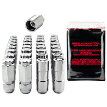 Load image into Gallery viewer, McGard 8 Lug Hex Install Kit w/Locks (Cone Seat Nut / Duplex) 9/16-18 / 7/8 Hex / 2.5in L - Chrome Lug Nuts McGard
