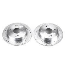 Load image into Gallery viewer, Power Stop 1997 Acura CL Rear Evolution Drilled & Slotted Rotors - Pair Brake Rotors - Slot & Drilled PowerStop