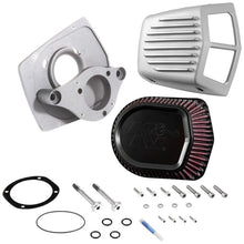Load image into Gallery viewer, K&N Street Metal Intake System - Shaker Touring 2017 Silver Intake System-Harley Davidson Misc Powersports K&N Engineering