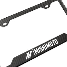 Load image into Gallery viewer, Mishimoto Carbon Fiber License Plate Frame - Matte Apparel Mishimoto
