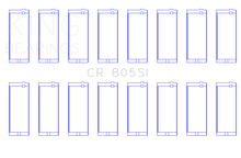 Load image into Gallery viewer, King Chrysler 273 / 318 / 340 /360 Rod Bearing Set Bearings King Engine Bearings