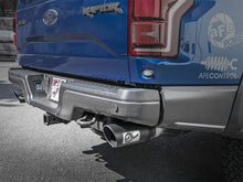 Load image into Gallery viewer, aFe MACH Force-Xp 3in to 3-1/2in 304 SS Cat-Back Exhaust w/Black Tip 17-18 Ford F-150 Raptor V6 3.5L Catback aFe