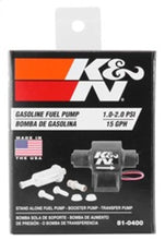 Load image into Gallery viewer, K&N Performance Electric Fuel Pump 1-2 PSI Fuel Pumps K&N Engineering