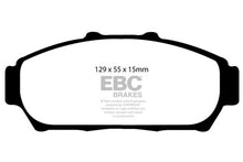 Load image into Gallery viewer, EBC 94-01 Acura Integra 1.8 Ultimax2 Front Brake Pads Brake Pads - OE EBC