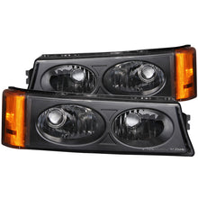 Load image into Gallery viewer, ANZO 2003-2006 Chevrolet Silverado 1500 Euro Parking Lights Black Lights Corner ANZO