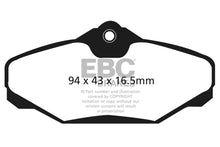 Load image into Gallery viewer, EBC 94-00 Ford Taurus 3.0 Ultimax2 Rear Brake Pads Brake Pads - OE EBC