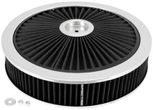 Load image into Gallery viewer, Spectre ExtraFlow HPR Air Cleaner Assembly 14in. x 3in. - Black Air Filters - Universal Fit Spectre