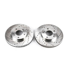 Load image into Gallery viewer, Power Stop 89-96 Nissan 300ZX Front Evolution Drilled & Slotted Rotors - Pair Brake Rotors - Slot & Drilled PowerStop