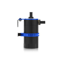 Load image into Gallery viewer, Mishimoto Universal Baffled Oil Catch Can - Blue Oil Catch Cans Mishimoto