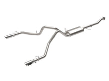 Load image into Gallery viewer, aFe Vulcan Series 3in 304SS Cat-Back w/ Polished Tips 15-20 Ford F-150 V6 2.7L/35L(tt) / V8 5.0L Catback aFe