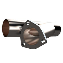 Load image into Gallery viewer, QTP 2.5in Weld-On QTEC Exhaust Cutout Y-Pipe Y Pipes QTP
