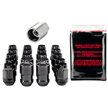 Load image into Gallery viewer, McGard 5 Lug Hex Install Kit w/Locks (Cone Seat Nut / Bulge) 1/2-20 / 3/4 Hex / 1.45in. L - Black Lug Nuts McGard