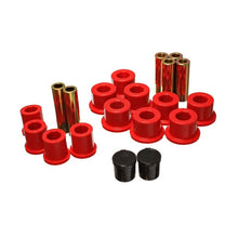 Load image into Gallery viewer, Energy Suspension Rear Spring Bushing Set - Red Bushing Kits Energy Suspension