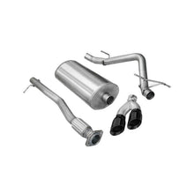 Load image into Gallery viewer, Corsa 2011-2013 GMC Sierra Ext. Cab/Std. Bed 1500 6.2L V8 Black Sport Cat-Back Exhaust Catback CORSA Performance