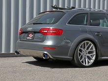 Load image into Gallery viewer, afe MACH Force-Xp 13-16 Audi Allroad L4 SS Axle-Back Exhaust w/ Blue Flame Tips Axle Back aFe