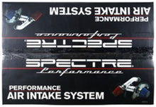 Load image into Gallery viewer, Spectre 10-12 Chevy Camaro V8-6.2L F/I Air Intake Kit - Clear Anodized w/Red Filter Cold Air Intakes Spectre