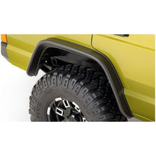 Load image into Gallery viewer, Bushwacker 84-01 Jeep Cherokee Flat Style Flares 4pc - Black Fender Flares Bushwacker