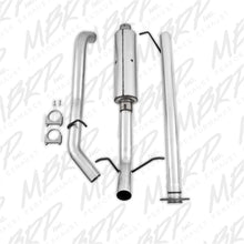 Load image into Gallery viewer, MBRP 2007-2008 Chev/GMC 1500 CC EC 6ft6in bed 4.8/5.3L 3in Cat Back Single Side AL P Series Exhaust Catback MBRP