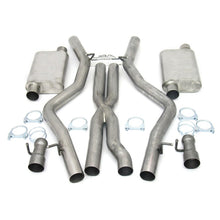 Load image into Gallery viewer, JBA 08-14 Dodge Challenger SRT8 6.1L/6.4L 409SS Dual Rear Exit Cat-Back Exhaust Catback JBA