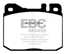 Load image into Gallery viewer, EBC 76-79 Mercedes-Benz 230 Redstuff Front Brake Pads Brake Pads - Performance EBC