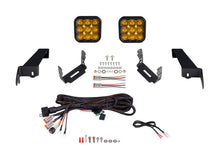 Load image into Gallery viewer, Diode Dynamics 18-21 Jeep JL Wrangler SS5 Bumper LED Pod Light Kit - Yellow Pro Driving Light Accessories and Wiring Diode Dynamics
