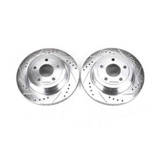 Load image into Gallery viewer, Power Stop 09-10 Chevrolet Cobalt Rear Evolution Drilled & Slotted Rotors - Pair Brake Rotors - Slot & Drilled PowerStop