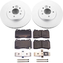 Load image into Gallery viewer, Power Stop 13-18 Cadillac ATS Front Z17 Evolution Geomet Coated Brake Kit Brake Kits - Performance Blank PowerStop