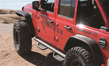 Load image into Gallery viewer, Rampage 2018-2019 Jeep Wrangler(JL) Sport 2-Door Rock Rail - Black Side Steps Rampage