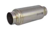 Load image into Gallery viewer, Vibrant Titanium Resonator 2.5in. Inlet / 2.5in. Outlet x 12in. Long Resonators Vibrant