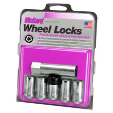 Load image into Gallery viewer, McGard Wheel Lock Nut Set - 5pk. (Cone Seat Tuner) M14X1.5 / 22mm Hex / 1.648in OAL - Chrome Lug Nuts McGard