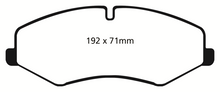 Load image into Gallery viewer, EBC 10-14 Land Rover LR4 5 Greenstuff Front Brake Pads Brake Pads - Performance EBC