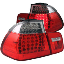 Load image into Gallery viewer, ANZO 2002-2005 BMW 3 Series E46 LED Taillights Red/Clear Tail Lights ANZO