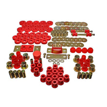 Load image into Gallery viewer, Energy Suspension 55-57 Chevrolet Belair/El Camino/Impala Red Hyper-Flex Master Bushing Set Bushing Kits Energy Suspension