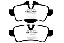 Load image into Gallery viewer, EBC 07-14 Mini Hardtop 1.6 Redstuff Rear Brake Pads Brake Pads - Performance EBC