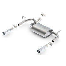Load image into Gallery viewer, Borla 12-16 Jeep Wrangler 3.6L AT/MT 4WD Single Split Rr Exit Touring Exhaust (rear section only) Axle Back Borla