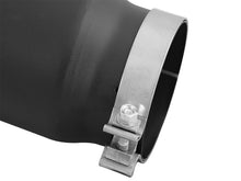 Load image into Gallery viewer, aFe Diesel Exhaust Tip Bolt On Black 5in Inlet x 6in Outlet x 12in Long Catback aFe