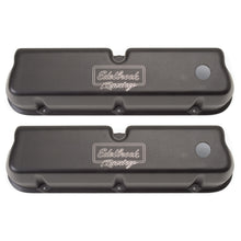 Load image into Gallery viewer, Edelbrock Valve Cover Victor Series Ford 289-302-351W CI V8 Tall Black Valve Covers Edelbrock