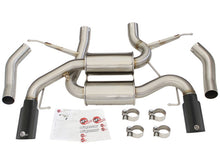 Load image into Gallery viewer, aFe MACHForce XP 2.5in Axle Back Stainless Exhaust w/ Black Tips 07-13 BMW 335i 3.0L L6 (E90/92) N55 Axle Back aFe