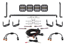 Load image into Gallery viewer, Diode Dynamics 14-23 Toyota 4Runner SS5 Stealth Grille LED 4-Pod Kit - Pro White Combo Light Accessories and Wiring Diode Dynamics