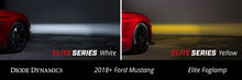 Load image into Gallery viewer, Diode Dynamics Elite Series Combination Fog Lamp for 18-21 Ford Mustang - Yellow (Pair) Fog Lights Diode Dynamics